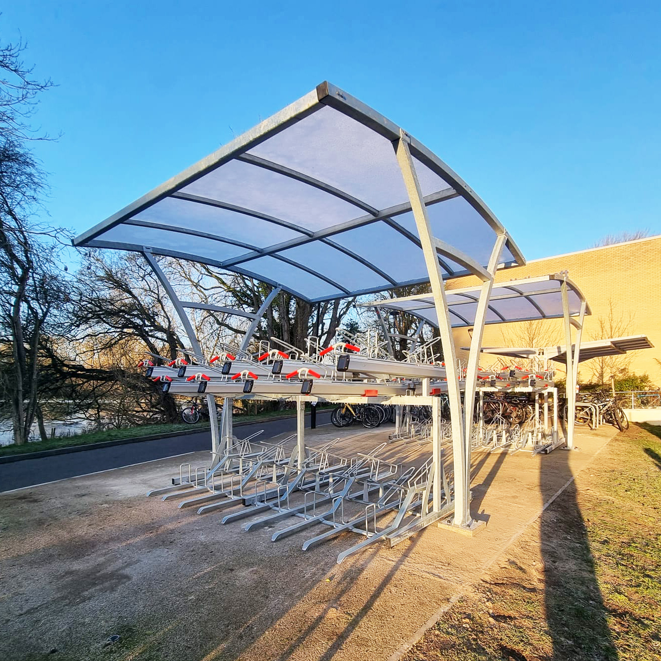 Oxford Brookes University Cycle Parking